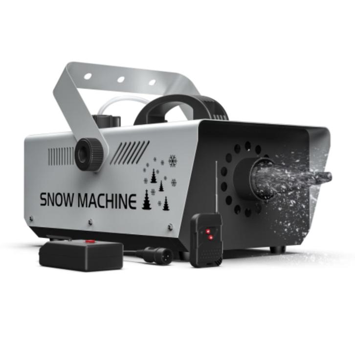 DJLicht 1000W sneeuwmachine met afstandsbediening, Muziek en Instrumenten, Licht en Laser, Nieuw, Rookmachine, Geluidgestuurd