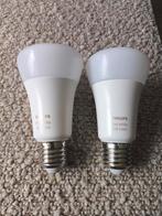Philips Hue White and Color Lampen (2 stuks), Ophalen of Verzenden, Zo goed als nieuw, Modern