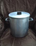 oude grote kookpot of wasketel aluminium ca 13 a 14 liter, Ophalen of Verzenden