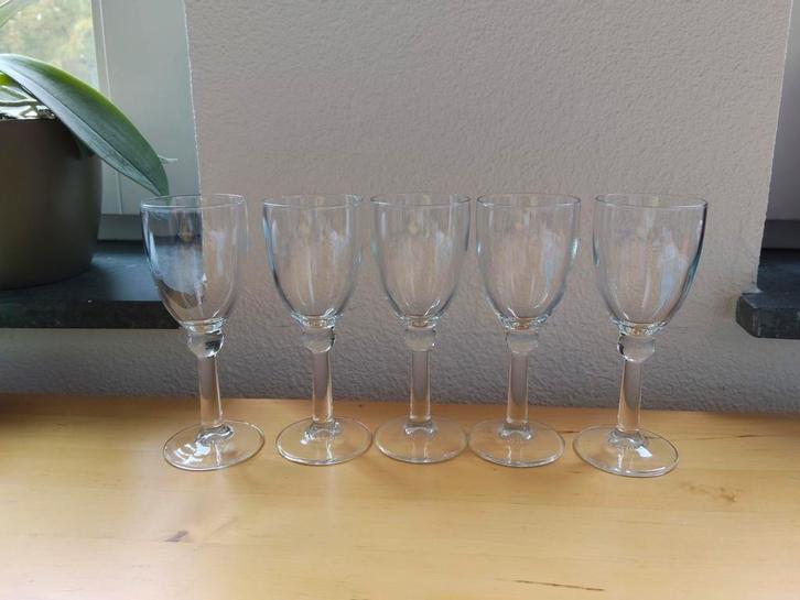 5x liqueur glazen, Verzamelen, Glas en Borrelglaasjes, Zo goed als nieuw, Overige typen, Ophalen of Verzenden