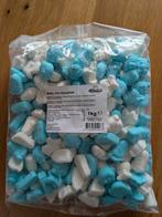 Zak geboortesnoep babysweeties 1kg, blauw en wit, Ophalen of Verzenden, Nieuw