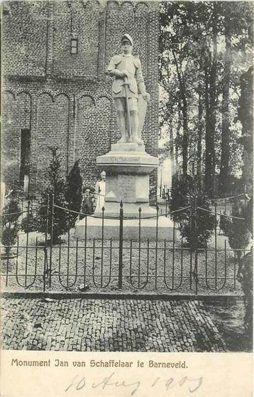 (377-437-025) Barneveld  Monument Jan van Schaffelaar beschikbaar voor biedingen