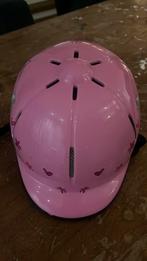 Horka roze paardrijcap kind 48-52 cm te koop, Dieren en Toebehoren, Paardrijkleding, Ophalen of Verzenden, Zo goed als nieuw, Dressuur