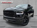 Dodge Ram 1500 5.7 V8 4x4 Crew Cab Laramie | BPM VRIJ! | Ele, Auto's, Dodge, Automaat, 402 pk, Zwart, Leder