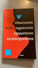 Observeren, registreren, rapporteren en interpreteren, Ophalen, Zo goed als nieuw, Petra de Bil