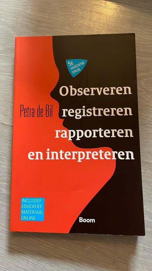 Observeren, registreren, rapporteren en interpreteren, Boeken, Wetenschap, Zo goed als nieuw, Ophalen