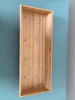 Bamboe Bestekbak - 50x20 cm, Schaal, Nieuw, Ophalen of Verzenden, Rechthoekig