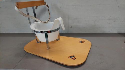 Luxe babypotje vintage met uitneembaar potje en riempje, Antiek en Kunst, Curiosa en Brocante, Ophalen of Verzenden