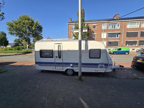 Hobby 460 De luxe UFE, Caravans en Kamperen, Caravans, Particulier, tot en met 4, 1000 - 1250 kg, Rondzit, Hobby, Frans bed, 5 tot 6 meter