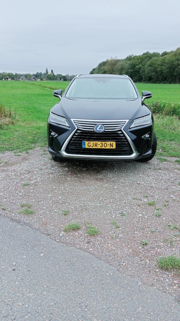 Lexus RX(-H) 450H 3.5 V6 Hybrid 4WD CVT 2017 Blauw, Auto's, Lexus, Bedrijf, RX(-H), ABS, Achteruitrijcamera, Adaptieve lichten
