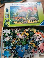 2 dino puzzels, Hobby en Vrije tijd, Denksport en Puzzels, Ophalen, Minder dan 500 stukjes, Zo goed als nieuw, Legpuzzel