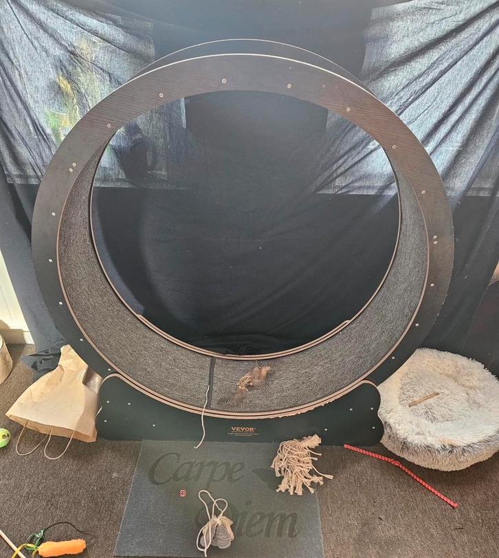 Vevor katteloopwiel, Dieren en Toebehoren, Kattenspeelgoed, Ophalen