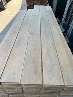 Eiken vloer 49 m2 massieve vloerdelen 17 cm breed 1,9 cm dik, Doe-het-zelf en Verbouw, Gebruikt, Onbekend, 10 m² of meer, Onbekend