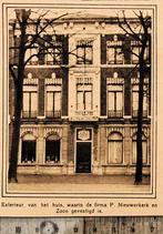 Den Haag 1918; huis aan Lange Voorhout, waar fa. P. Nieuwerk, Verzenden, Voor 1940, Gebruikt, Gebouw
