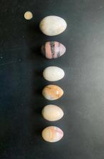 6 gepolijste kristallen eieren, Ophalen of Verzenden, Mineraal