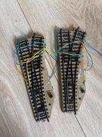 Marklin 5202 & 5203 Electrische Wissels, Hobby en Vrije tijd, Modeltreinen | H0, Wisselstroom, Rails, Ophalen of Verzenden, Zo goed als nieuw