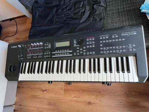 Yamaha MOX6 workstation, Muziek en Instrumenten, Keyboards, Zo goed als nieuw, 61 toetsen, Yamaha, Aanslaggevoelig, Midi-aansluiting