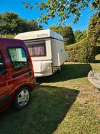 Rapido 31 vouwcaravan retro  met fris interieur GERESERVEERD, Caravans en Kamperen, Standaardzit, Koelkast, Particulier, 500 - 750 kg