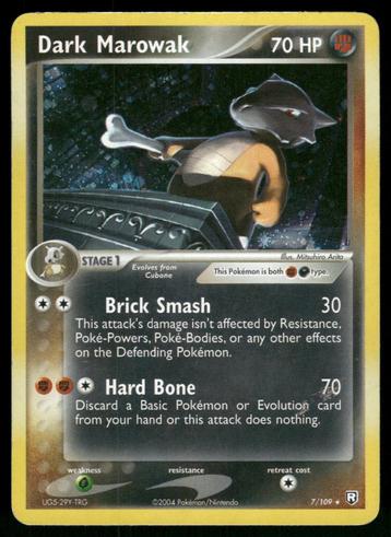 Dark Marowak 7/109 - Team Rocket Returns beschikbaar voor biedingen