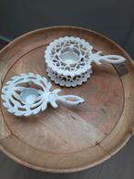 Oude brocante gietijzeren rechauds, Ophalen of Verzenden