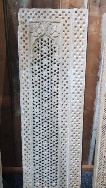 ANTIEK 18E-EEUWS JALI PANEEL - RAAM 47X142 CM beschikbaar voor biedingen