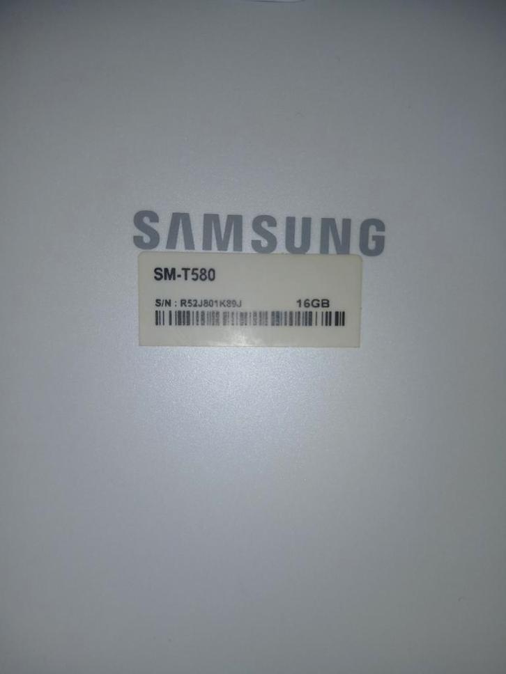 Samsung Galaxy Tab A 10.1 (2016) SM-T580 - 16GB, Computers en Software, Android Tablets, Zo goed als nieuw, Wi-Fi, 10 inch, 16 GB