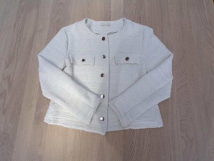 Bebou Vest - Maat S - Zo goed als nieuw, Kleding | Dames, Truien en Vesten, Zo goed als nieuw, Maat 36 (S), Wit, Ophalen of Verzenden