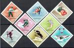 Hongarije 1968 Olympische spelen Skiën Schaatsen Bobslee, Ophalen, Gestempeld