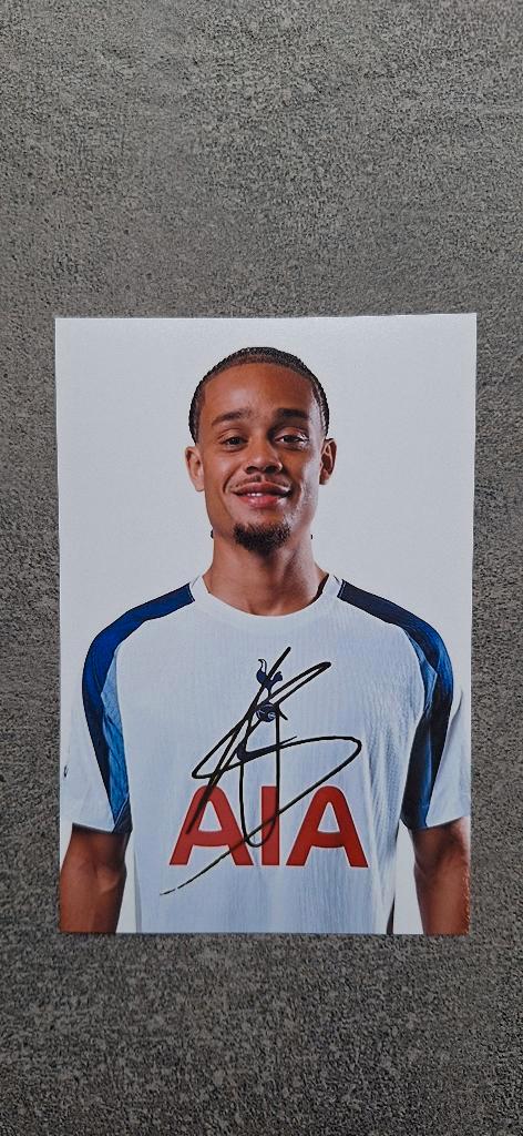 Foto Xavi Simons met handtekening (print) # Spurs / PSV, Verzamelen, Sportartikelen en Voetbal, Nieuw, Overige typen, Buitenlandse clubs