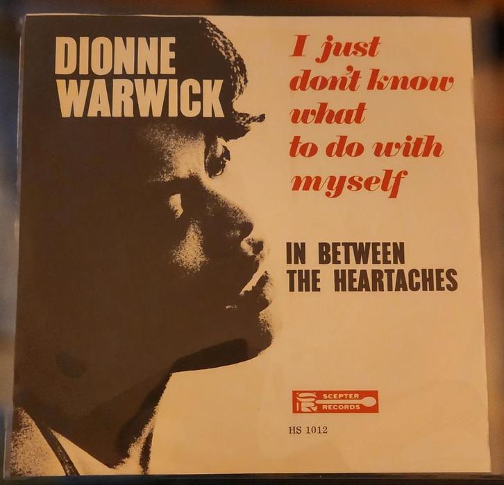 Single Dionne Warwick 1966 I just don't know what to do with, Cd's en Dvd's, Vinyl Singles, Zo goed als nieuw, Ophalen of Verzenden
