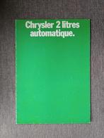 Chrysler, Gelezen, Ophalen of Verzenden, Overige merken, Chrysler