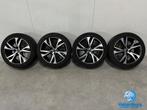 6mm! Originele Volvo S60 V60 5-Double Spoke Matt Black Diamo, Auto-onderdelen, Banden en Velgen, 18 inch, Gebruikt, Banden en Velgen