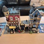 Lego Cafe Corner 10182 en Market Street 10190, Ophalen, Zo goed als nieuw