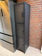 Metalen locker kast - industrieel design, Ophalen, Minder dan 50 cm, Gebruikt, Metaal