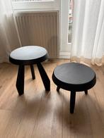 Cassina Tabouret Berger - Charlotte Perriand (set van 2), Huis en Inrichting, Minder dan 45 cm, Minder dan 55 cm, Gebruikt, Rond