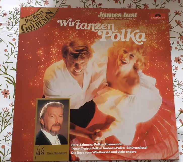 James Last - Wir tanzen Polka LP, Cd's en Dvd's, Vinyl | Klassiek, Gebruikt, Ophalen of Verzenden