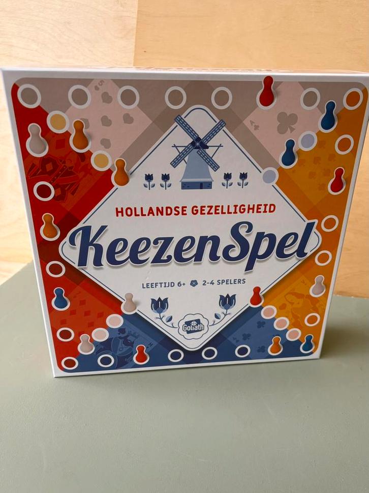 Keezenspel, Goliath -nog ongeopend-, Hobby en Vrije tijd, Gezelschapsspellen | Bordspellen, Nieuw, Een of twee spelers, Drie of vier spelers