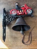 Gietijzeren bel met motor, Ophalen of Verzenden, Nieuw, Draadloos