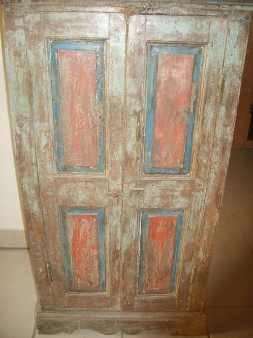 Authentieke Indiase kast, Ibiza style, Antiek en Kunst, Antiek | Meubels | Kasten, Ophalen