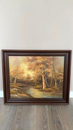 Herfstlandschap, Antiek en Kunst, Kunst | Schilderijen | Klassiek, Ophalen of Verzenden