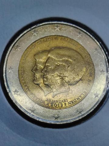 2 Euro kroning van Willem-Alexander 2013 - Nederland beschikbaar voor biedingen