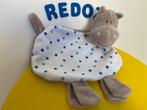 4324 KIK textile knuffellap lap nijlpaard, Ophalen of Verzenden, Zo goed als nieuw, Overige typen