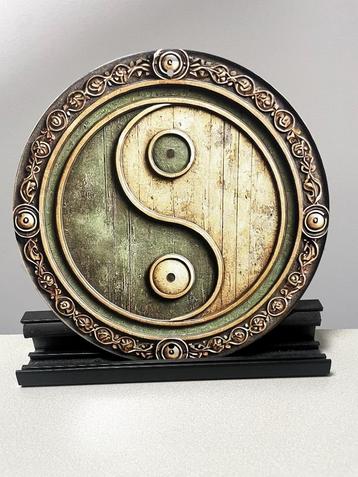 Yin Yang metalen wandbord (Old Look) beschikbaar voor biedingen