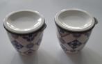 Villeroy & Boch – Twee kommetjes/mokjes - Indigo Caro, Huis en Inrichting, Keuken | Servies, Ophalen of Verzenden, Zo goed als nieuw