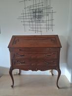 Antieke Lodewijk XV Secretaire - Eind 19e Eeuw, Antiek en Kunst, Antiek | Meubels | Kasten, Ophalen of Verzenden