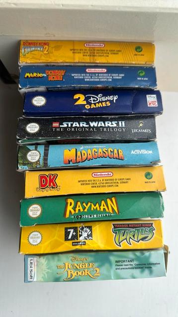 Gameboy Advance Games beschikbaar voor biedingen