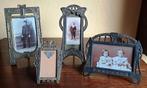 4 prachtige sierlijke fotolijsten art nouveau jugendstil, Antiek en Kunst, Antiek | Woonaccessoires, Ophalen of Verzenden