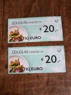 Te koop Douglas dinerbon 40 euro, geldig t/m 31-05-24., Tickets en Kaartjes, Kortingen en Cadeaubonnen