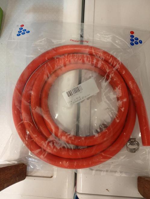 Propaangas slag met klemmen kleur oranje, Caravans en Kamperen, Caravan accessoires, Nieuw, Ophalen of Verzenden