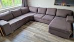 Comfortabele hoekbank met schade, Huis en Inrichting, Banken | Bankstellen, Gebruikt, Hoekbank, 300 cm of meer, 75 tot 100 cm